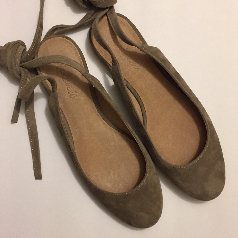NIB MADEWELL APRIL ANKLE WRAP FLATS - Picture 5 of 13